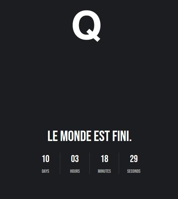 countdown q end of world