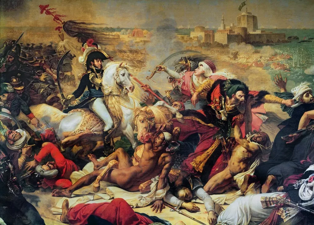 antoine jean gros the battle of aboukir 25th july 1799 meisterdrucke 93663