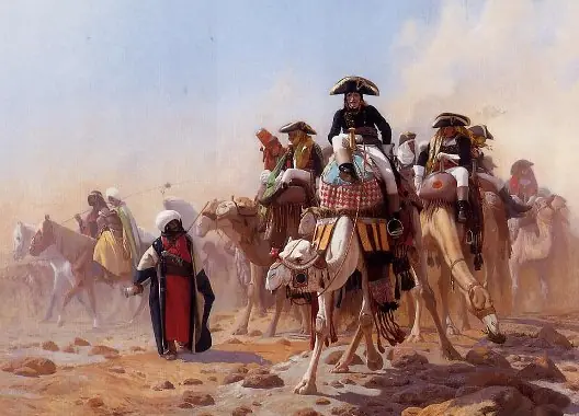 gerome bonaparte avec ses militaire