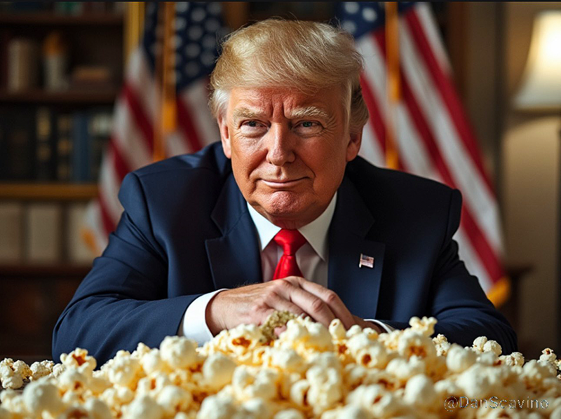 trump popcorn