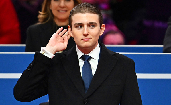 barron trump oreille