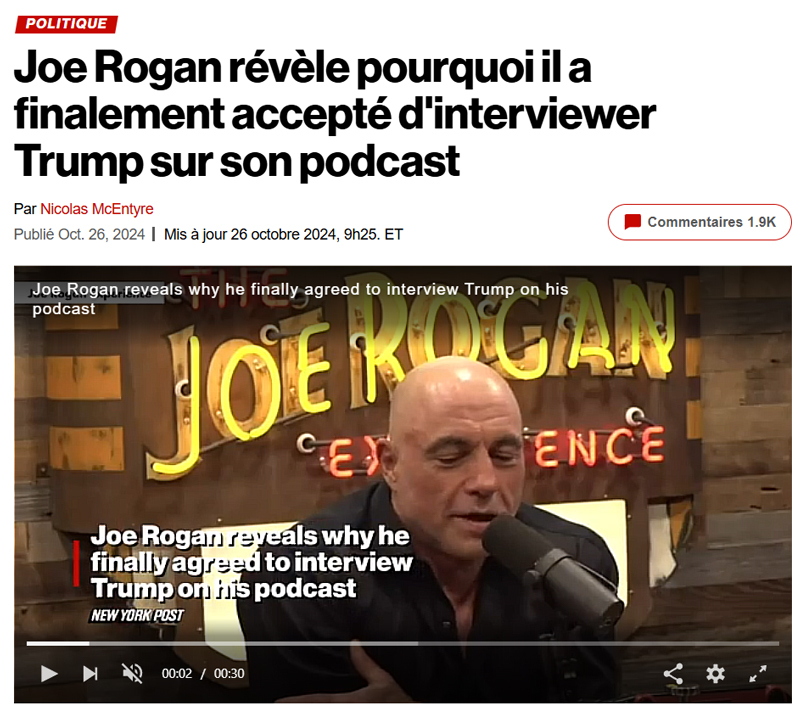 joe rogan trump vf